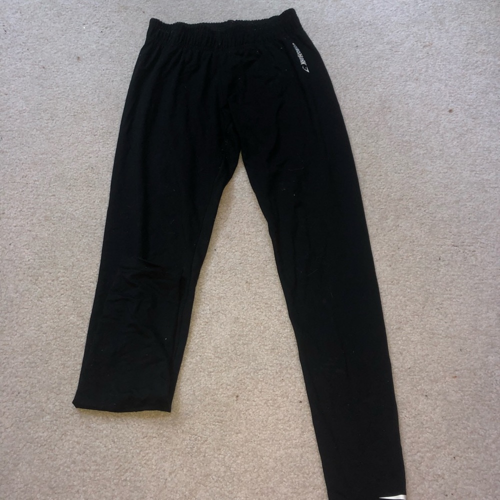 Full length gym shark leggings